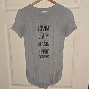 Maurices Heather Gray Graphic Tee